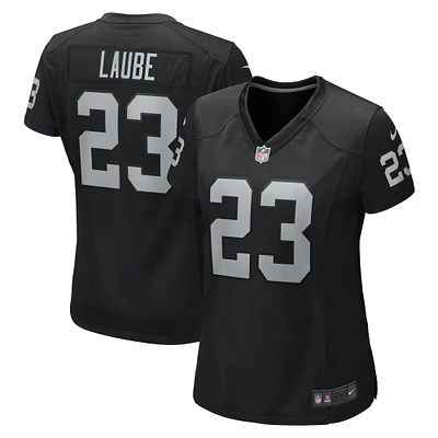 Women's Nike Dylan Laube  Black Las Vegas Raiders Game Jersey