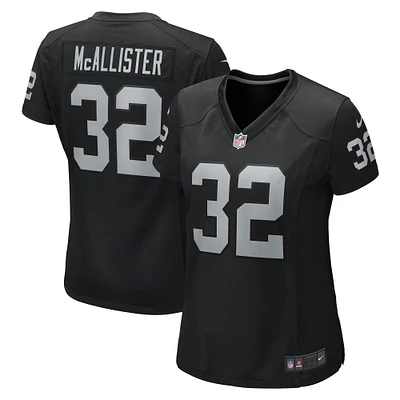 Women's Nike Tyreik McAllister  Black Las Vegas Raiders Game Jersey