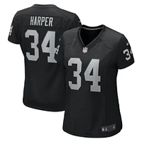 Women's Nike Thomas Harper  Black Las Vegas Raiders Game Jersey