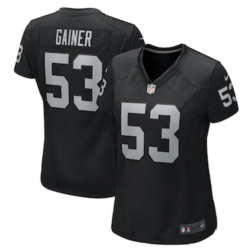 Women's Nike Amari Gainer  Black Las Vegas Raiders Game Jersey