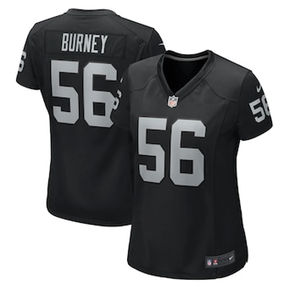 Women's Nike Amari Burney  Black Las Vegas Raiders Game Jersey