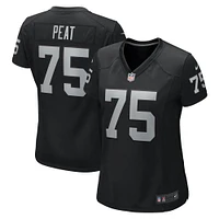 Women's Nike Andrus Peat  Black Las Vegas Raiders Game Jersey