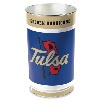 WinCraft Tulsa Golden Hurricane Wastebasket