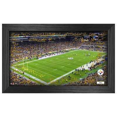 Highland Mint Pittsburgh Steelers 12" x 20" 2024 Signature Gridiron Panoramic Framed Photo