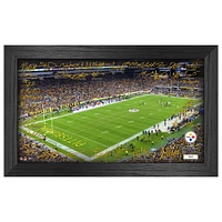Highland Mint Pittsburgh Steelers 12" x 20" 2024 Signature Gridiron Panoramic Framed Photo