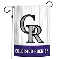 WinCraft Colorado Rockies 12" x 18" Applique Garden Flag