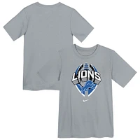 Preschool Nike Gray Detroit Lions Icon Legend Performance T-Shirt