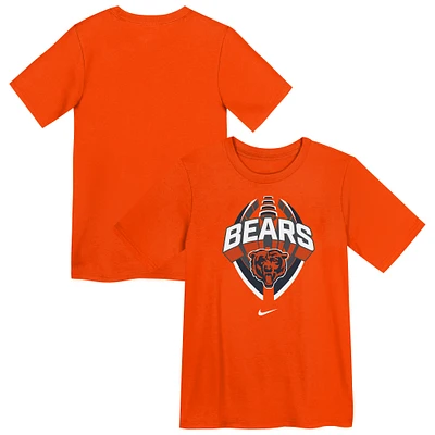 Preschool Nike Orange Chicago Bears Icon Legend T-Shirt