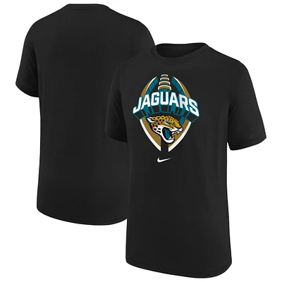 Youth Nike Black Jacksonville Jaguars Icon Legend T-Shirt
