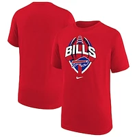 Youth Nike Red Buffalo Bills Icon Legend T-Shirt