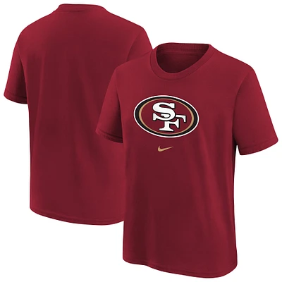 Youth Nike Scarlet San Francisco 49ers Primary Logo Legend T-Shirt