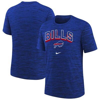 Youth Nike  Royal Buffalo Bills Sideline Velocity Performance T-Shirt