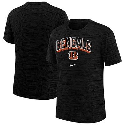 Youth Nike  Black Cincinnati Bengals Sideline Velocity Performance T-Shirt