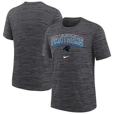 Youth Nike  Black Carolina Panthers Sideline Velocity Performance T-Shirt
