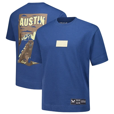 Youth Castore Navy Red Bull Racing 2024 Special Edition Austin Fan Wear T-Shirt