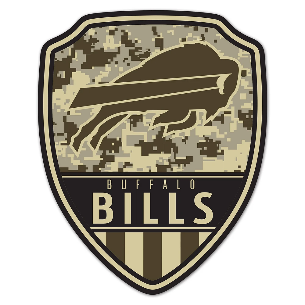 WinCraft Buffalo Bills 11" x 14" Standard Issue Digital Camouflage Pattern Wood Sign