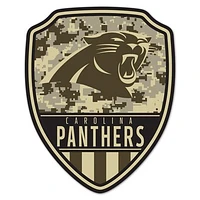 WinCraft Carolina Panthers 11" x 14" Standard Issue Digital Camouflage Pattern Wood Sign