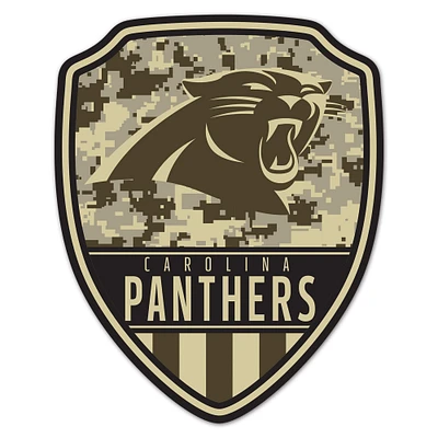 WinCraft Carolina Panthers 11" x 14" Standard Issue Digital Camouflage Pattern Wood Sign