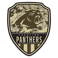 WinCraft Carolina Panthers 11" x 14" Standard Issue Digital Camouflage Pattern Wood Sign