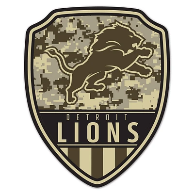 WinCraft Detroit Lions 11" x 14" Standard Issue Digital Camouflage Pattern Wood Sign