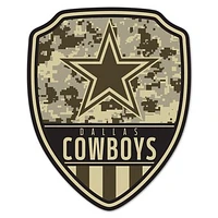 WinCraft Dallas Cowboys 11" x 14" Standard Issue Digital Camouflage Pattern Wood Sign