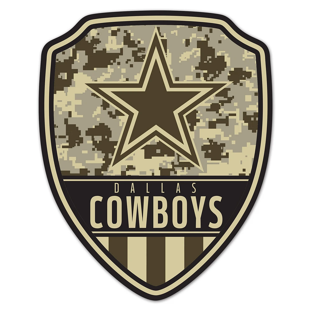 WinCraft Dallas Cowboys 11" x 14" Standard Issue Digital Camouflage Pattern Wood Sign