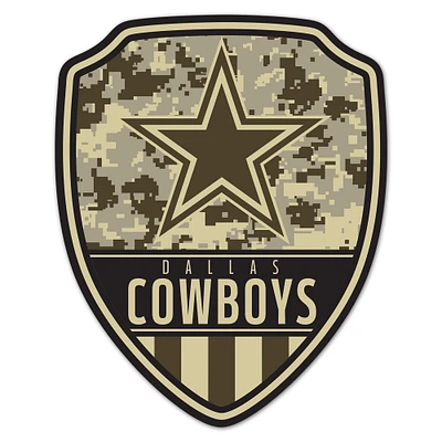 WinCraft Dallas Cowboys 11" x 14" Standard Issue Digital Camouflage Pattern Wood Sign