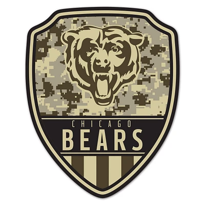 WinCraft Chicago Bears 11" x 14" Standard Issue Digital Camouflage Pattern Wood Sign