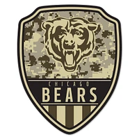 WinCraft Chicago Bears 11" x 14" Standard Issue Digital Camouflage Pattern Wood Sign