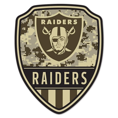 WinCraft Las Vegas Raiders 11" x 14" Standard Issue Digital Camouflage Pattern Wood Sign