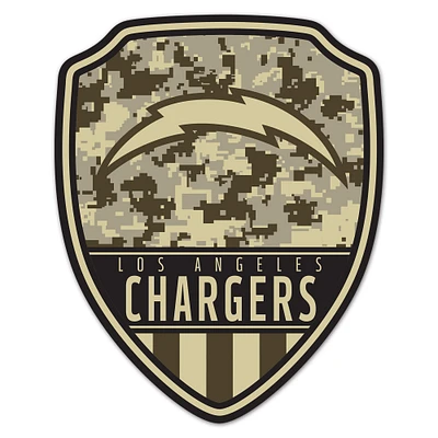 WinCraft Los Angeles Chargers 11" x 14" Standard Issue Digital Camouflage Pattern Wood Sign