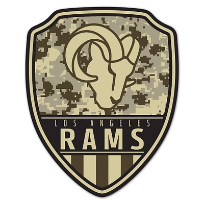 WinCraft Los Angeles Rams 11" x 14" Standard Issue Digital Camouflage Pattern Wood Sign