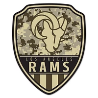 WinCraft Los Angeles Rams 11" x 14" Standard Issue Digital Camouflage Pattern Wood Sign