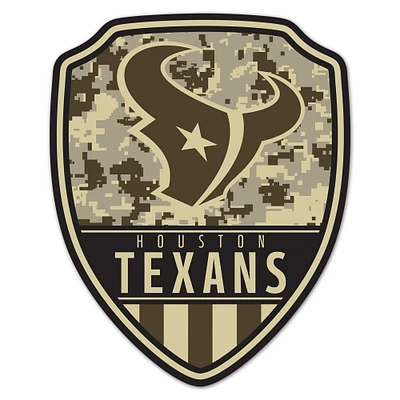 WinCraft Houston Texans 11" x 14" Standard Issue Digital Camouflage Pattern Wood Sign
