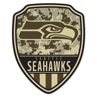 WinCraft Seattle Seahawks 11" x 14" Standard Issue Digital Camouflage Pattern Wood Sign