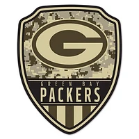 WinCraft Green Bay Packers 11" x 14" Standard Issue Digital Camouflage Pattern Wood Sign