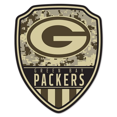 WinCraft Green Bay Packers 11" x 14" Standard Issue Digital Camouflage Pattern Wood Sign