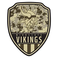 WinCraft Minnesota Vikings 11" x 14" Standard Issue Digital Camouflage Pattern Wood Sign