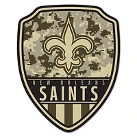 WinCraft New Orleans Saints 11" x 14" Standard Issue Digital Camouflage Pattern Wood Sign