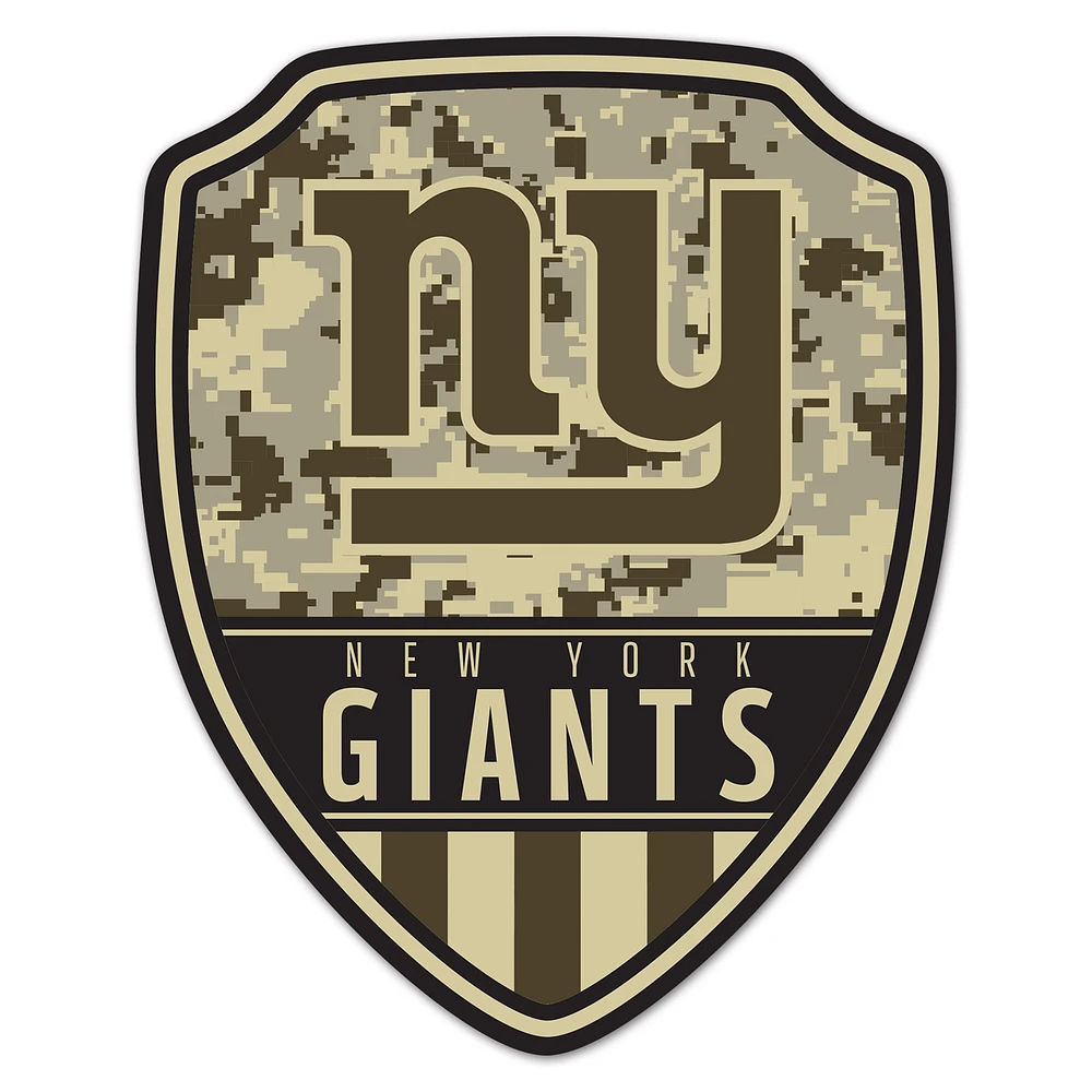 WinCraft New York Giants 11" x 14" Standard Issue Digital Camouflage Pattern Wood Sign