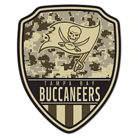 WinCraft Tampa Bay Buccaneers 11" x 14" Standard Issue Digital Camouflage Pattern Wood Sign
