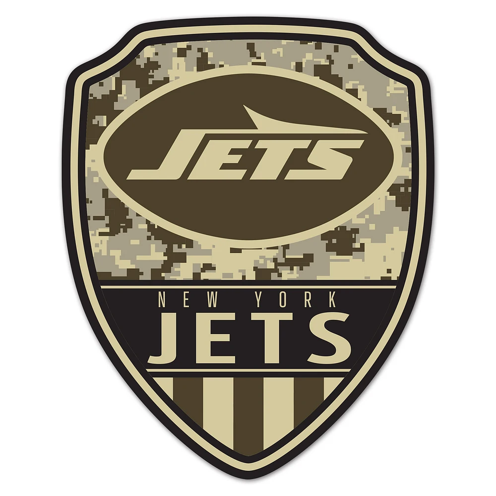 WinCraft New York Jets 11" x 14" Standard Issue Digital Camouflage Pattern Wood Sign