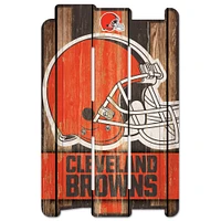WinCraft Cleveland Browns 11" x 17" Wood Plank Sign