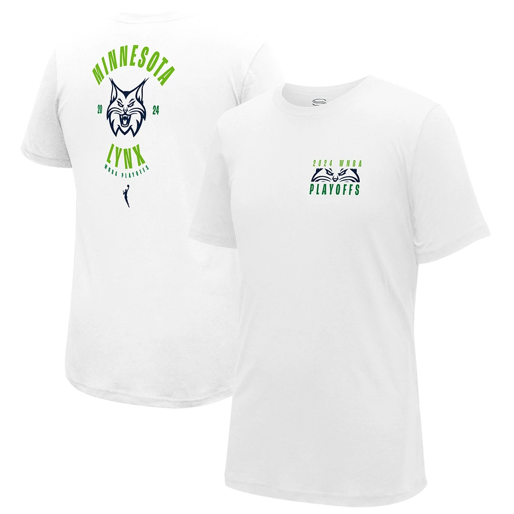 Unisex Stadium Essentials  White Minnesota Lynx 2024 WNBA Playoffs Eyes T-Shirt