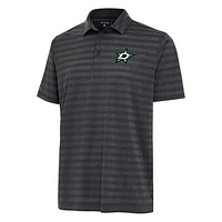 Men's Antigua  Heather Black Dallas Stars Urge Polo