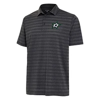 Men's Antigua  Heather Black Dallas Stars Urge Polo