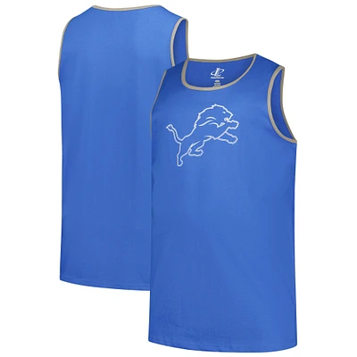 Men's Fanatics  Blue Detroit Lions Unmatched Success Tank Top