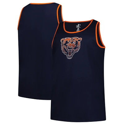 Men's Fanatics  Navy Chicago Bears Unmatched Success Tank Top