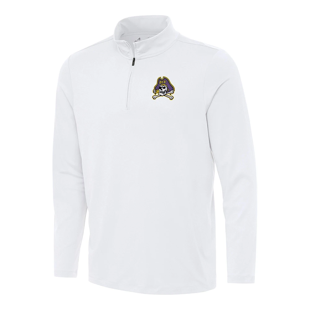 Men's Antigua ECU Pirates Reprocess Quarter-Zip Top