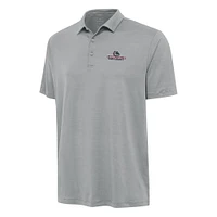 Men's Antigua Gray Gonzaga Bulldogs Reprocess Polo